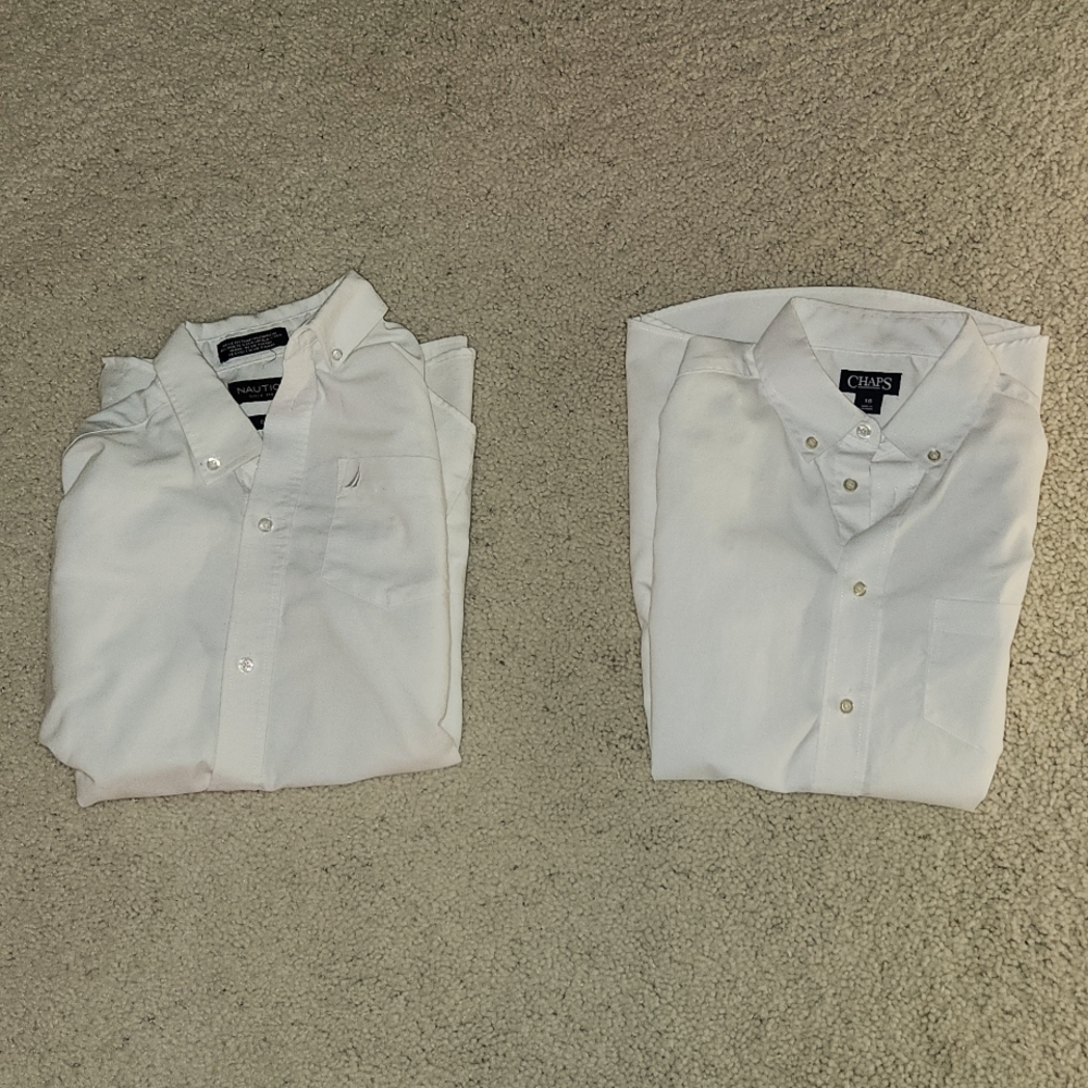 Button up shirt.